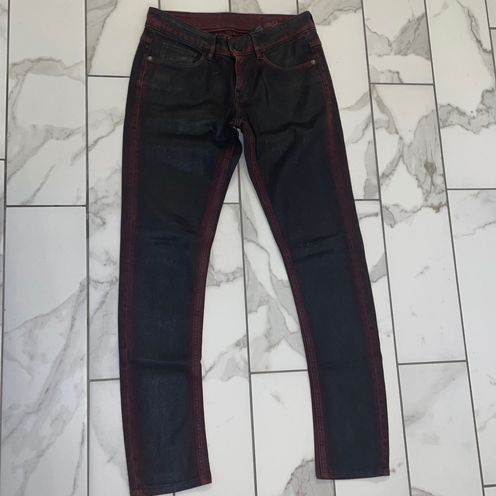 G-Star Color: Dark Raspberry- Graphite Leather Ef… - image 5